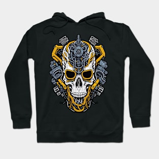 Mecha Skull S03 D56 Hoodie